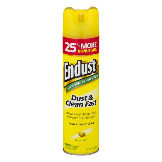 Endust Multi-Surface Dusting & Cleaning Spray Lemon Zest
