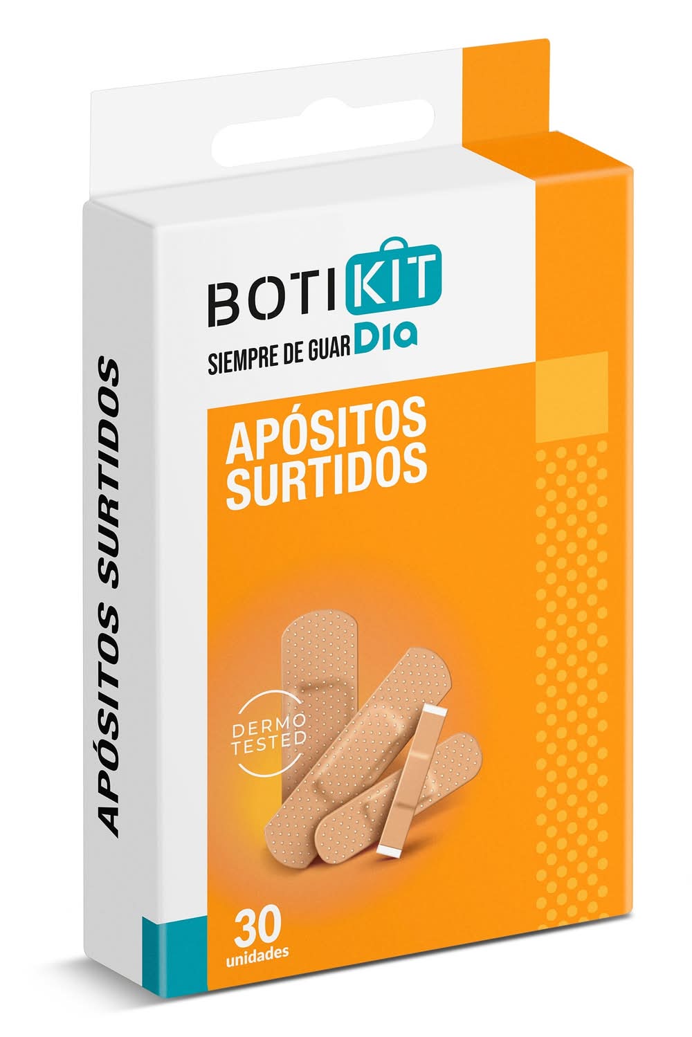 Tiritas Surtidas Botikit De Dia Caja 30 Unidades
