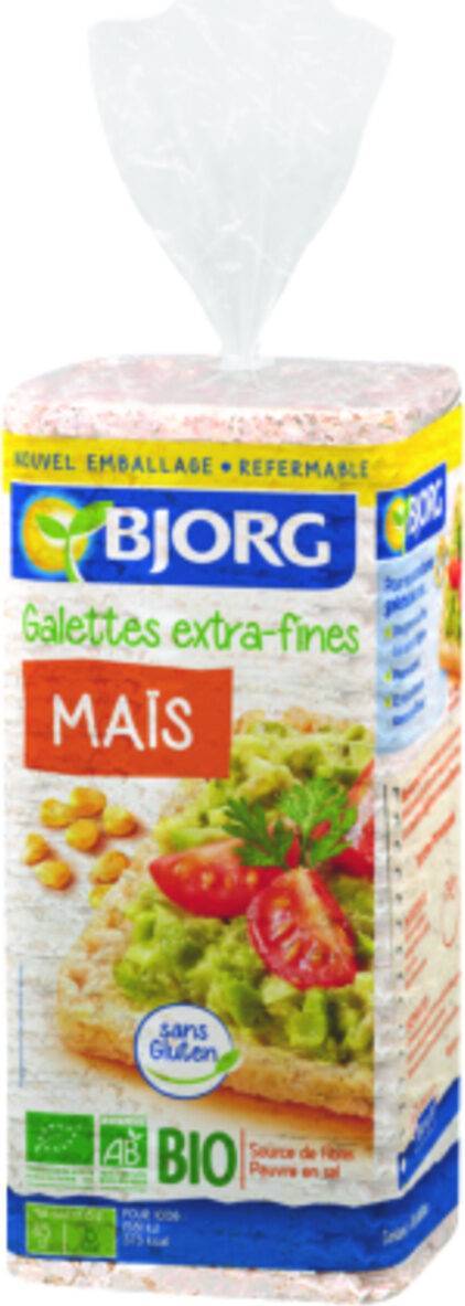 Bjorg galettes maïs extra-fines bio