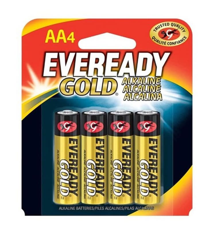 Eveready · Pila alcalina aa (4 un)