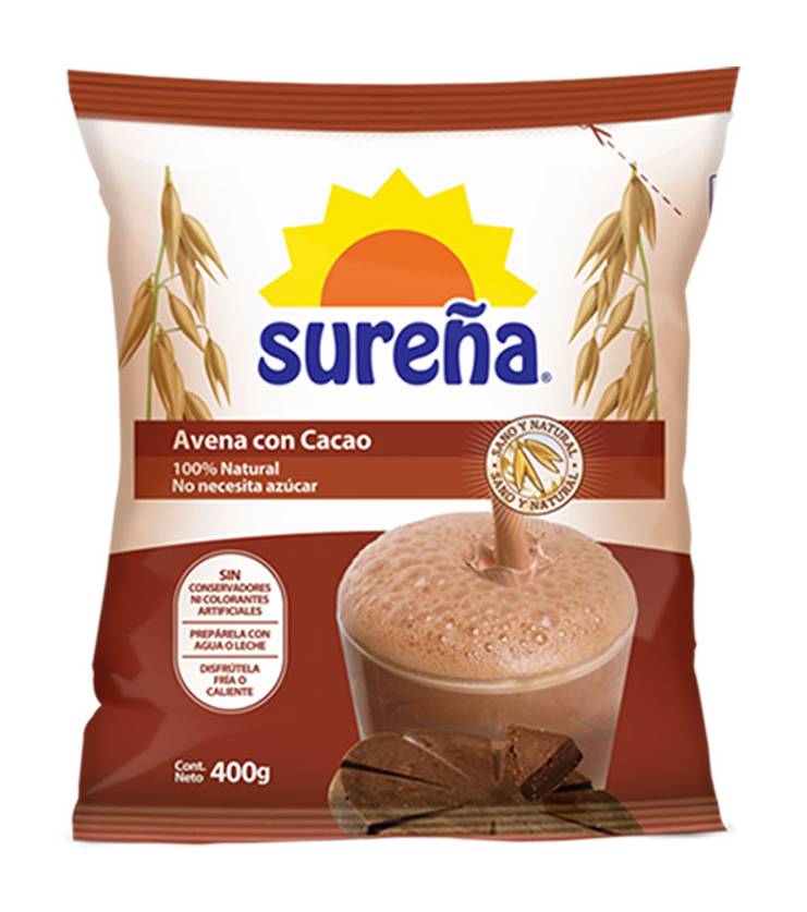 Sureña · Avena con cacao (400 g)