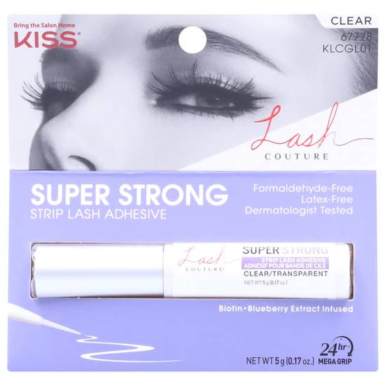 Kiss Lash Couture Latex-Free Clear Strip Lash Adhesive