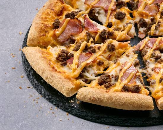 ベーコンバーガーピザ Bacon Burger Pizza