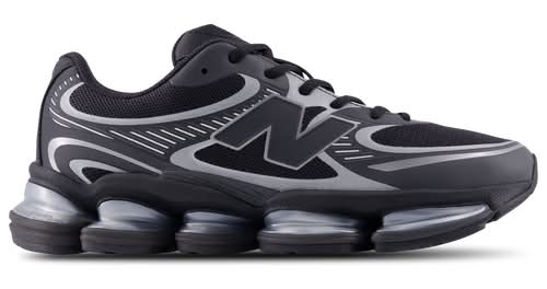 New Balance Mens 2000 - Running Shoes Black/Silver Size 08.5