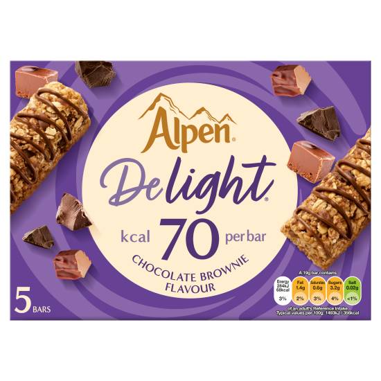 Alpen Delight Cereal Bars (chocolate brownie)
