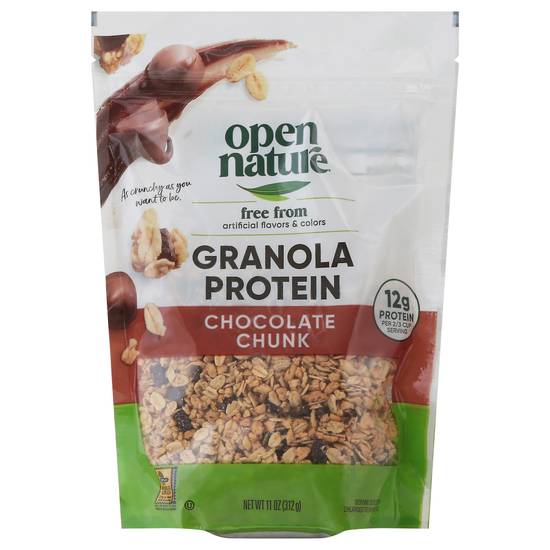 Open Nature Chocolate Chunk Granola Protein