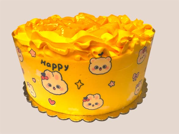 Whole mango cake