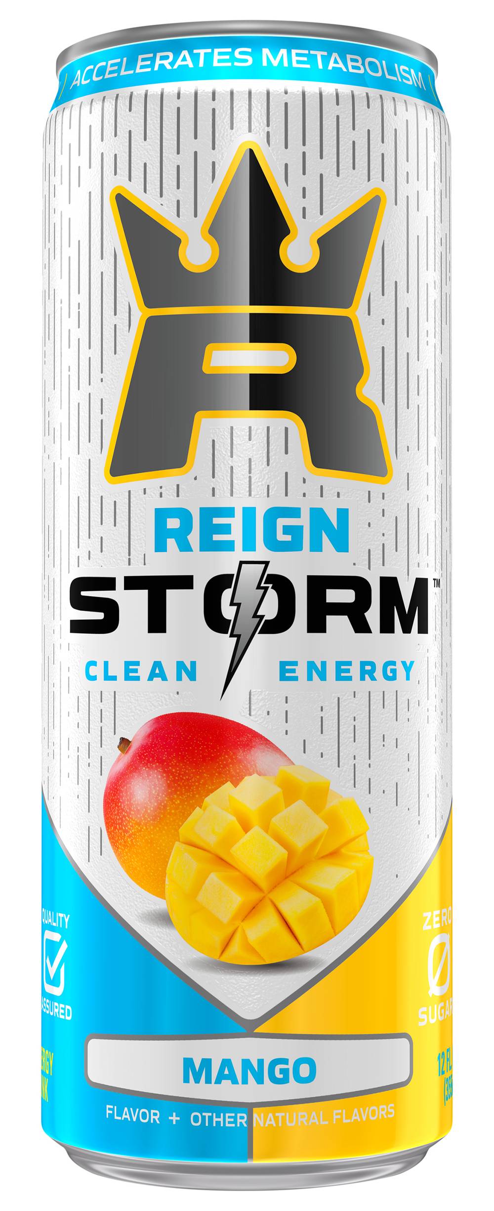 Reign Storm Clean Energy Drink, Mango (12 fl oz)