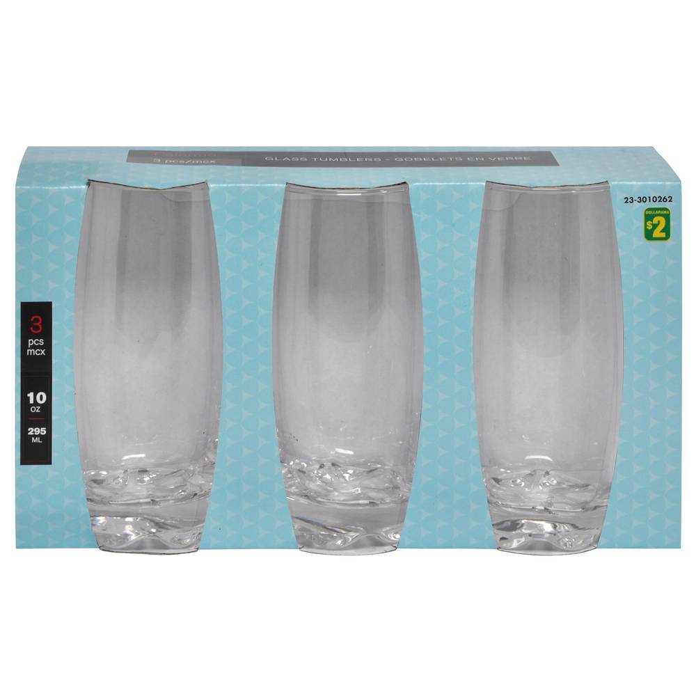 Dollarama verres de 295 ml (3 unités)