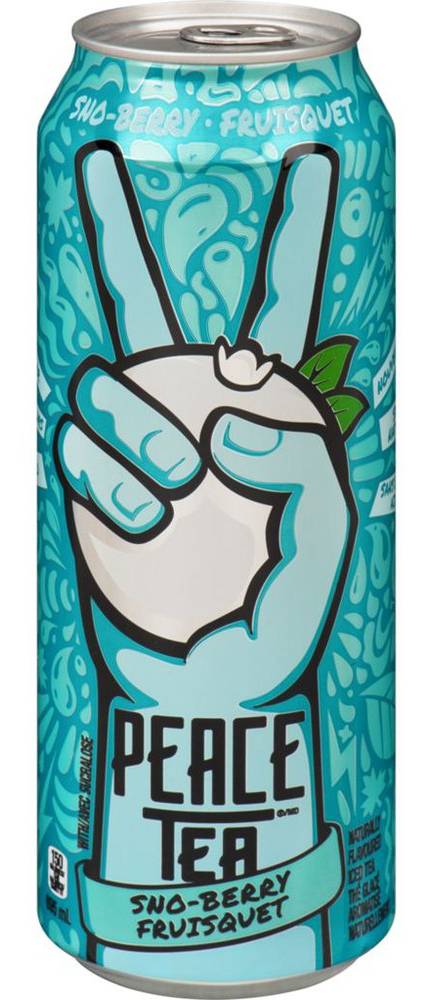 Peace tea thé glacé au fruisquet (695 ml) - sno-berry tea (695 ml)