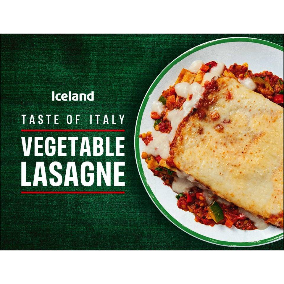 Iceland Vegetable Lasagne