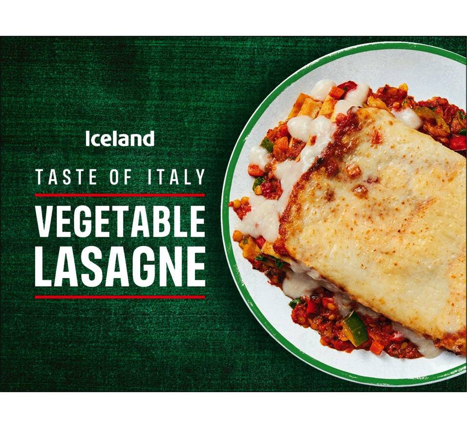 Iceland Vegetable Lasagne