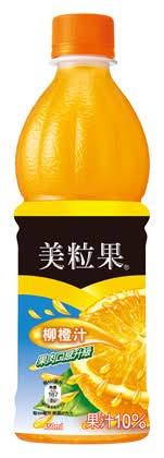 美粒果柳橙汁450ml