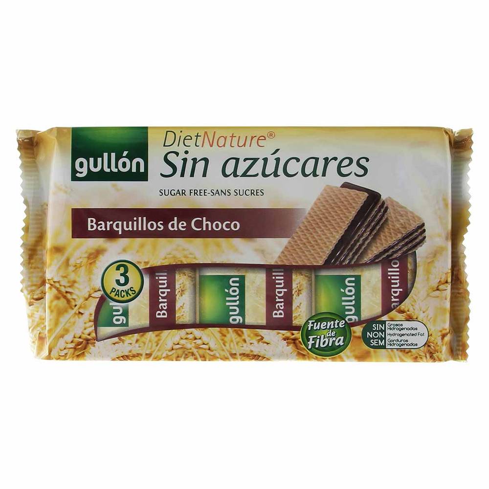 Gullón barquillos de chocolate (bolsa 180 g)