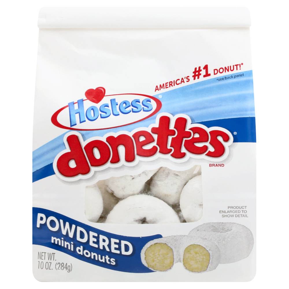 Hostess Donettes Powdered Mini Donuts