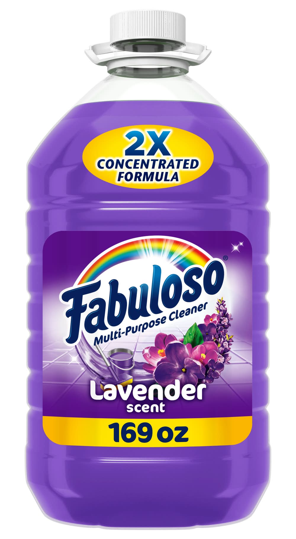 Fabuloso Long Lasting Freshness Cleaner, Lavender (169 fl oz)