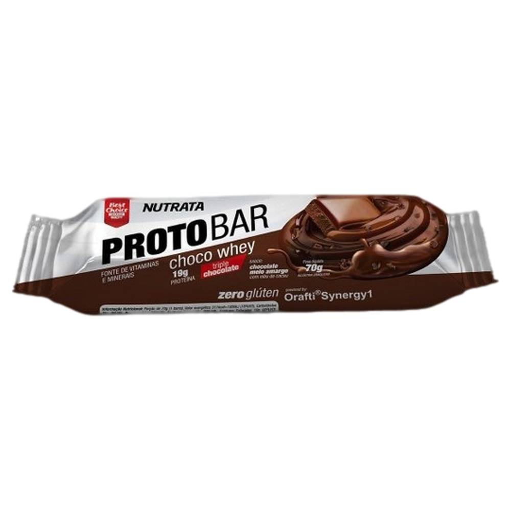 Nutrata · Barra proteíca choco whey triple chocolate protobar (70 g)