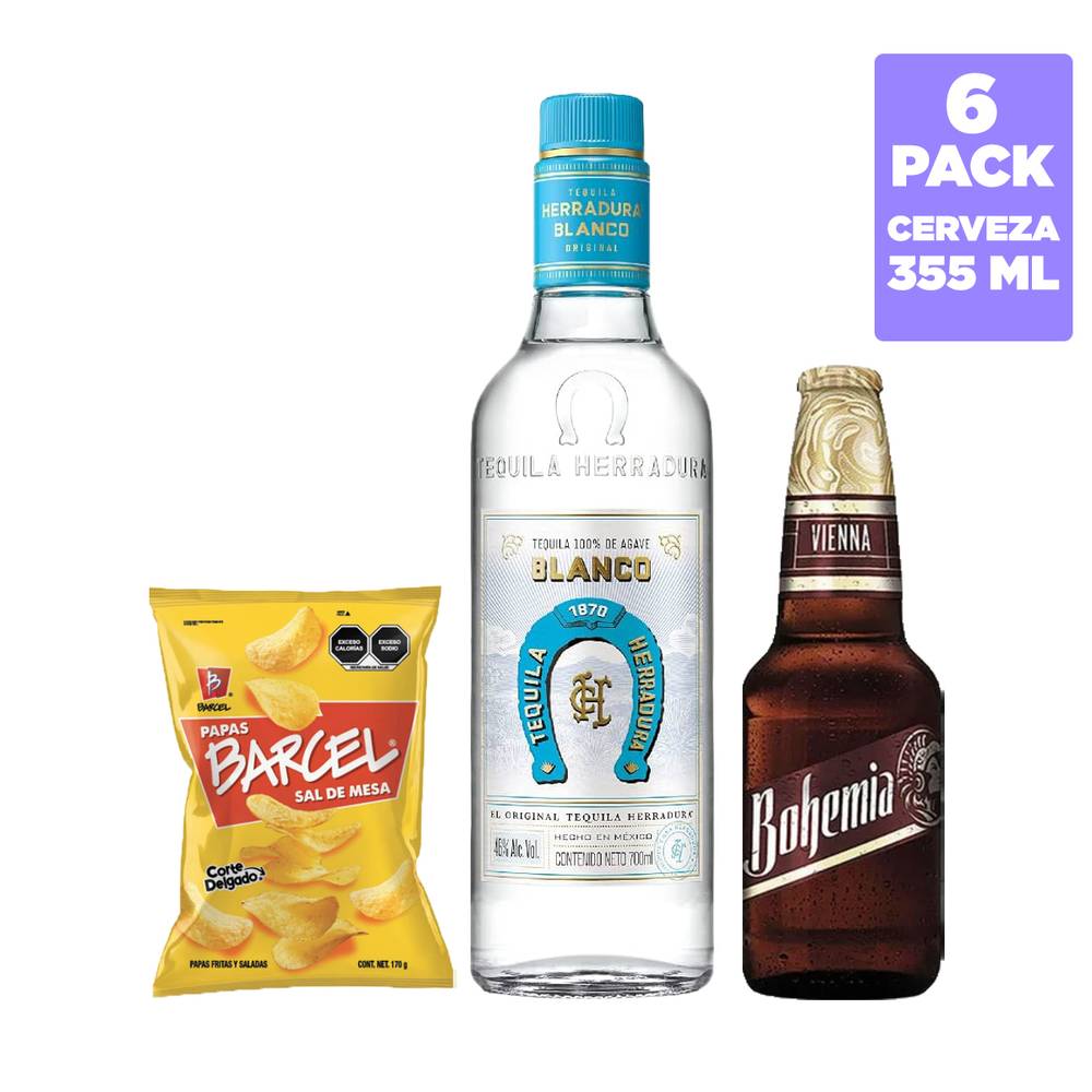 Combo Bohemia Vienna - Herradura Blanco