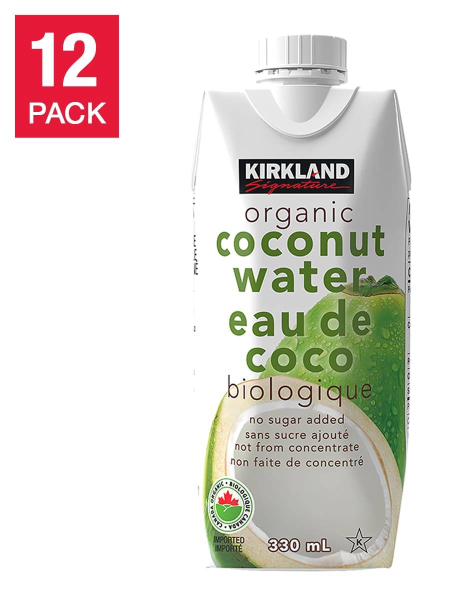 Kirkland Organic Coconut Water Worldwide Nutrition Bundle