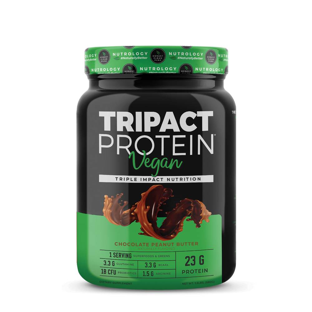 Tripact Vegan Protein - Chocolate Peanut Butter (20 Servings) (1 Unit(s))