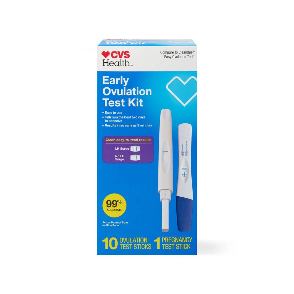 Cvs Health Early Ovulation Test Kit, 11 Ct