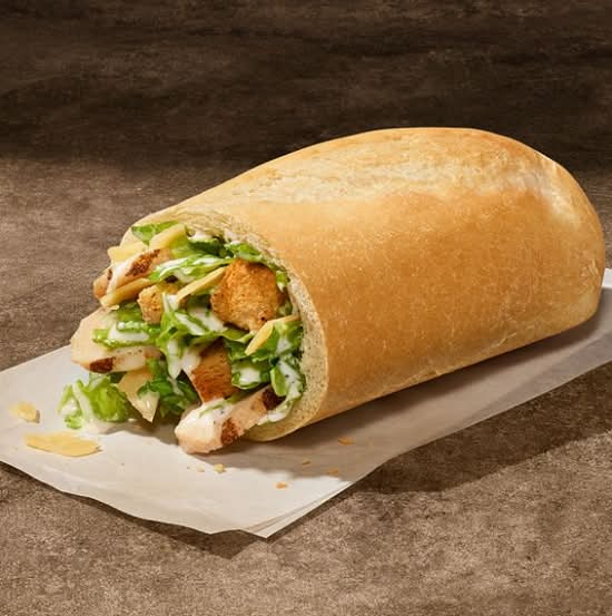 Caesar Salad Stuffer with Chicken