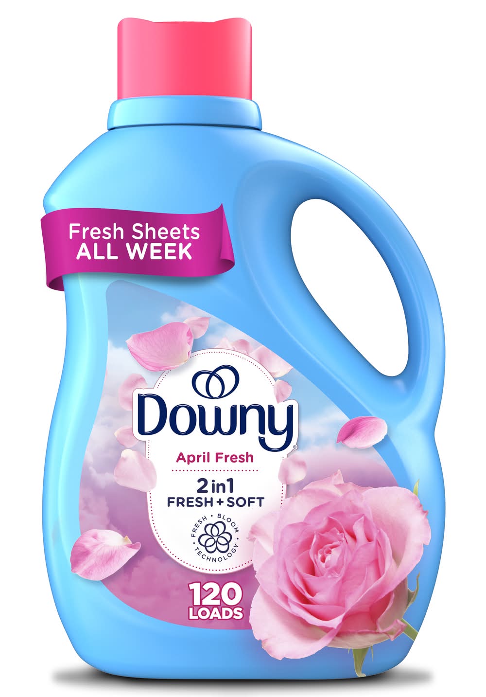 Downy 2 In 1 Fabric Softener, April Fresh (88 fl oz)