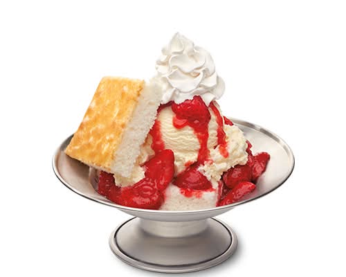 Strawberry Shortcake Sundae