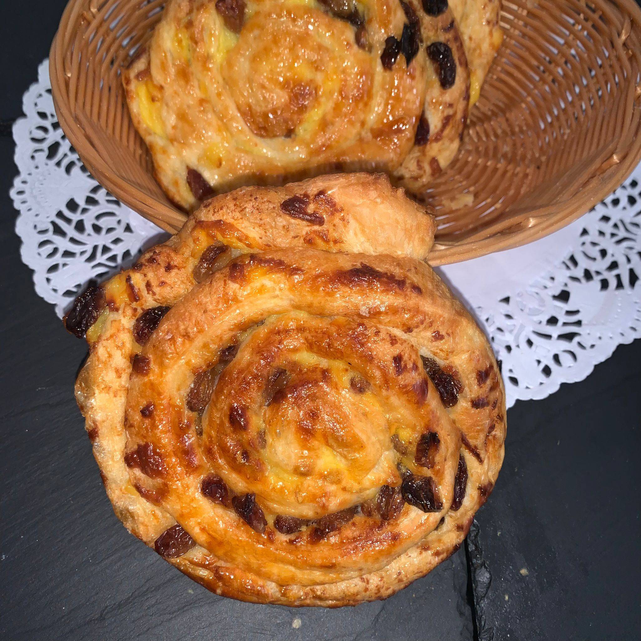 🥯 Pain au raisins