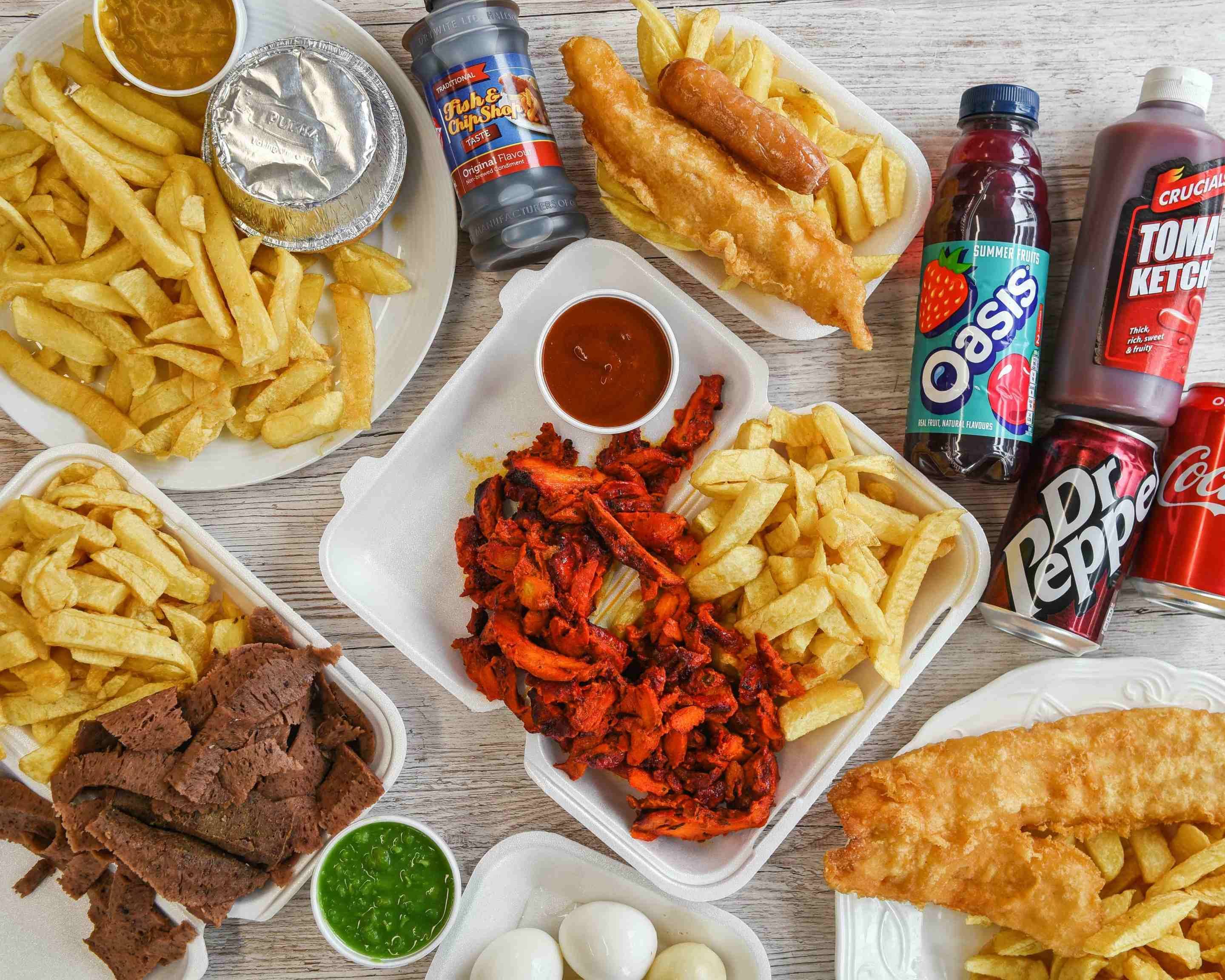 Wilnecote Fish Bar Menu Takeaway in Tamworth Delivery Menu & Prices