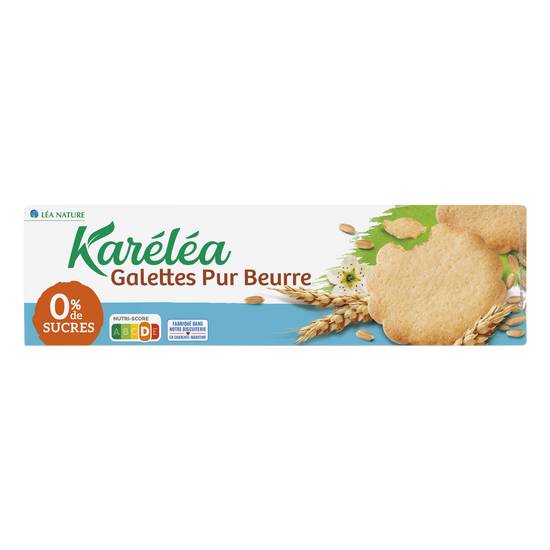 Léa Nature - Karéléa galettes pur beurre sans sucre