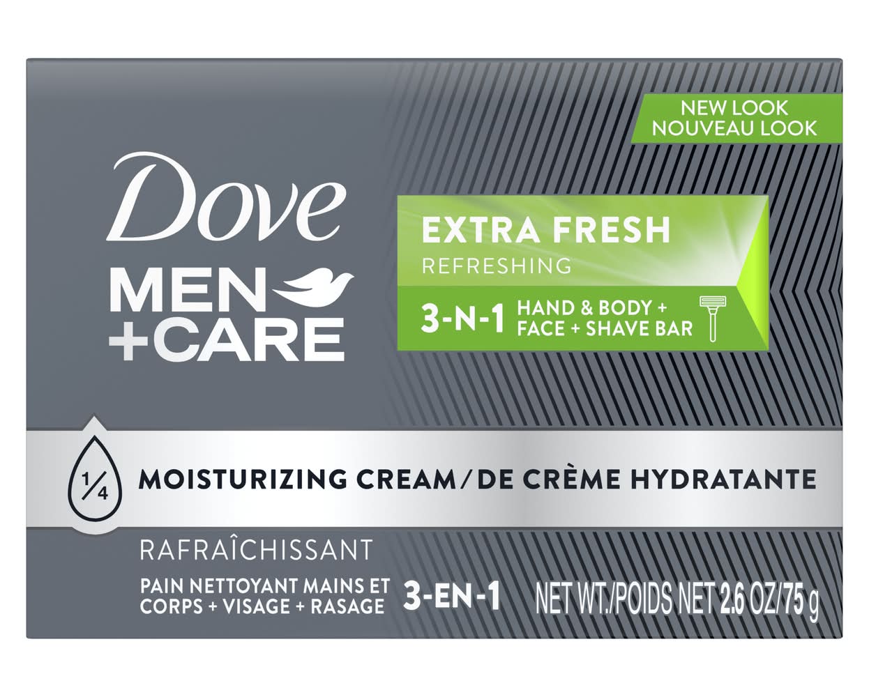 Dove Men Care Body and Face Bar (2.6 oz, 3 ct)