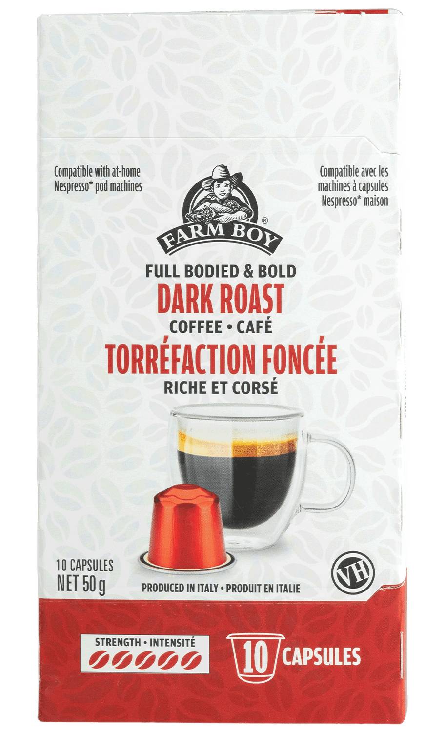Farm Boy™ Dark Roast Nespresso Coffee Capsule (50 g)