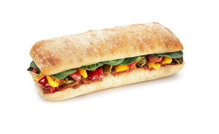 Mediterranean Vegetable Panini