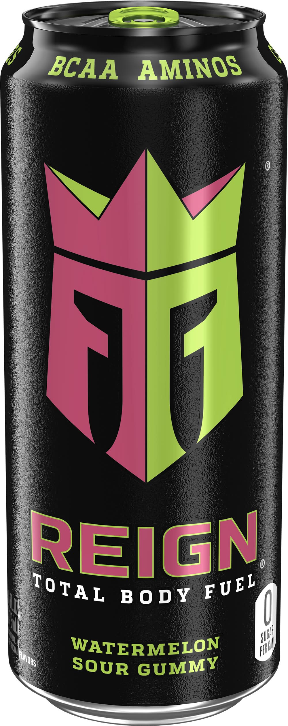 Reign Total Body Fuel Energy Drinks, Watermelon Sour Gummy, (16 fl oz)