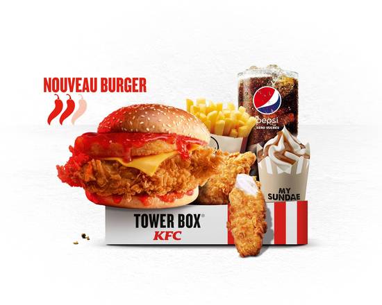 MENU TOWER® BOX SPICY