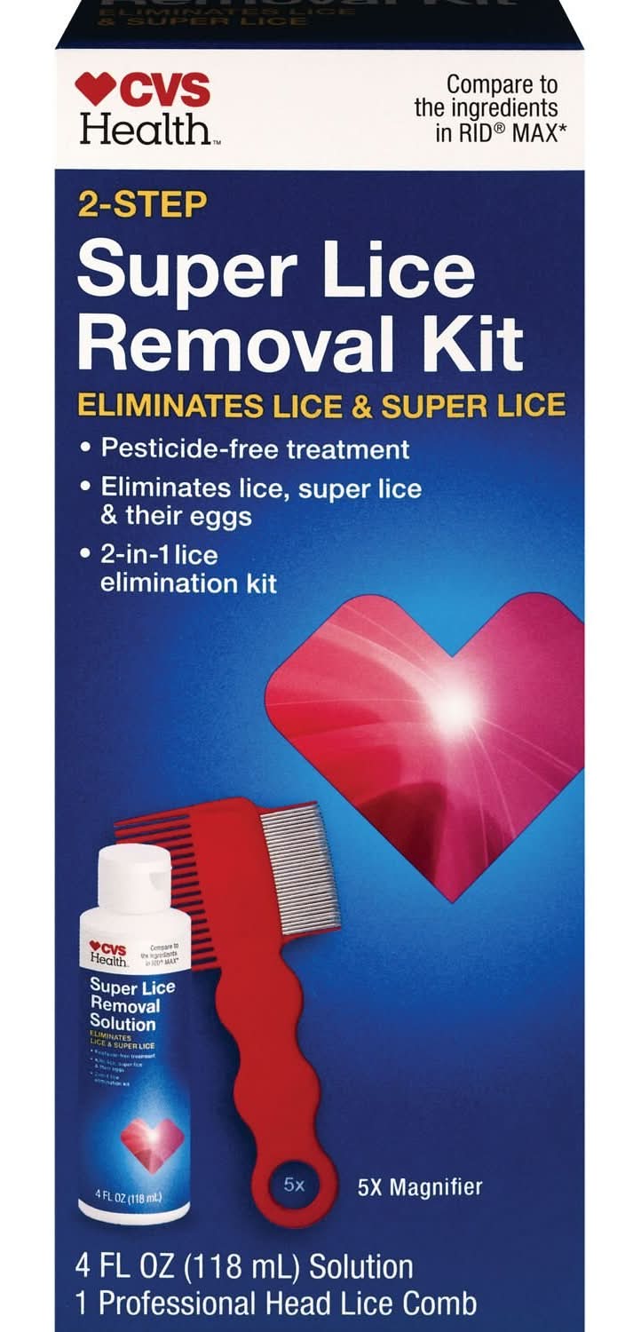 CVS Health Super Lice Removal Kit (4 fl oz)