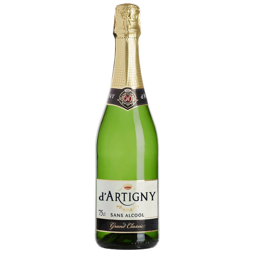 D'Artigny - Cocktail pétillant  grand classic sans alcool (750 ml)