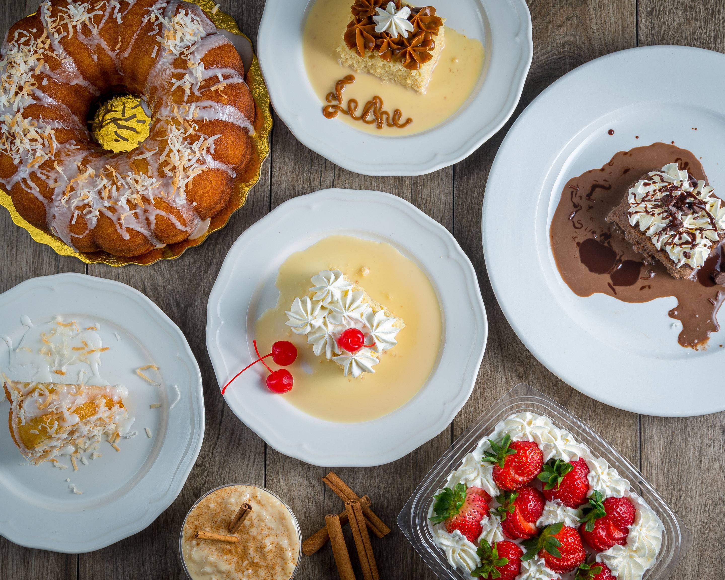 エルセラーン　ホワイトクリーム　3個セット Tres Leches, 13x9 pan – Dessert Gallery Bakery & Cafe