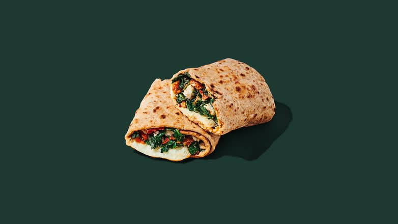 Spinach, Feta & Egg White Wrap