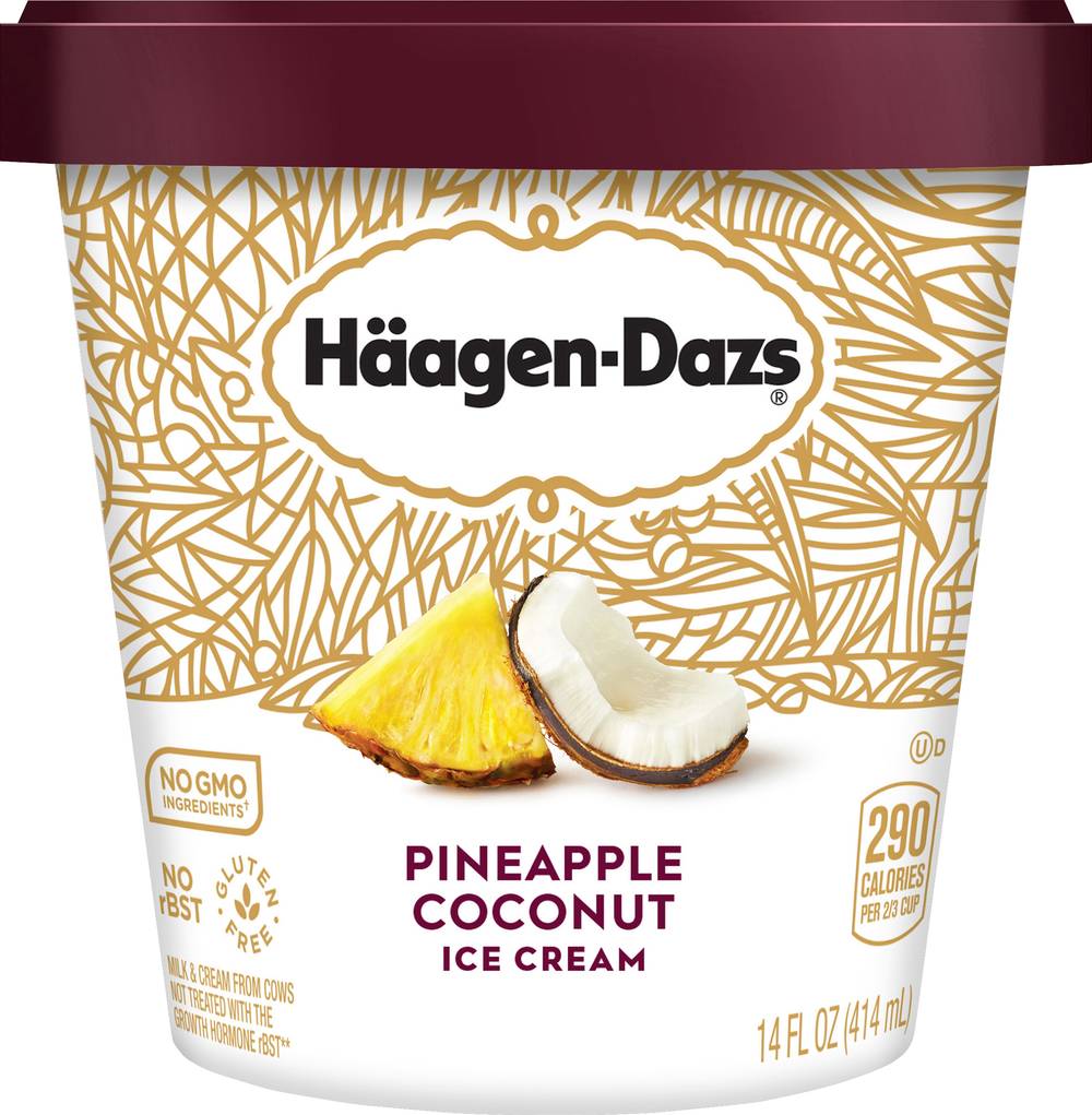 Häagen-Dazs Pineapple Coconut Ice Cream