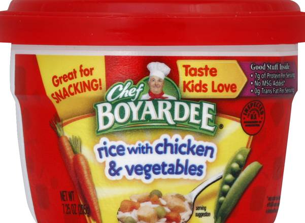 Chef Boyardee Rice With Chicken & Vegetables