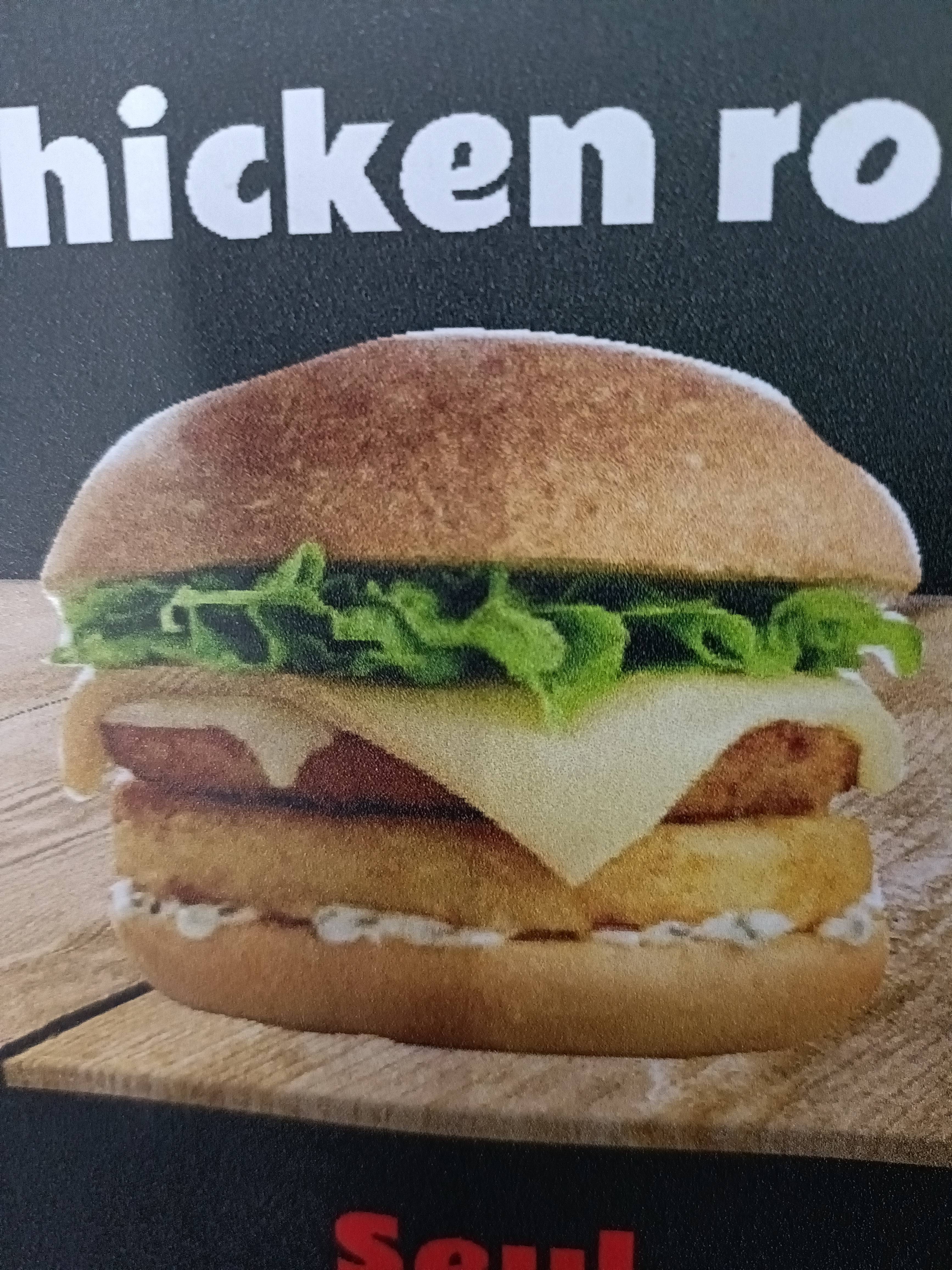 🍔 Burger Chicken Rosti 🐔