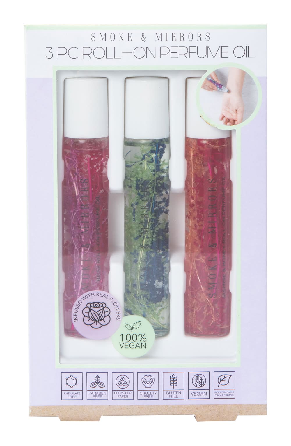 Smoke & Mirrors Roll-On Perfume Oil Set 3-Count