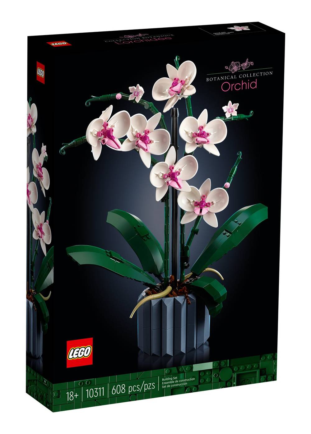 LEGO Orchid 10311 Plant Decor Building Kit (608 ct)