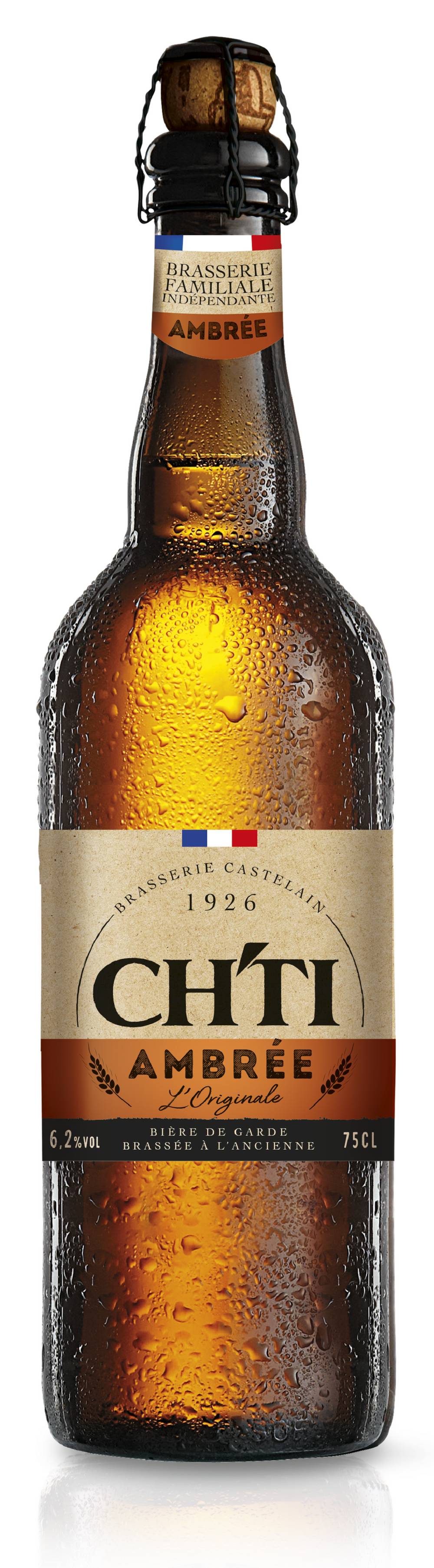 Ch'ti - Bière de garde ambrée brassée à l'anicienne (750ml)