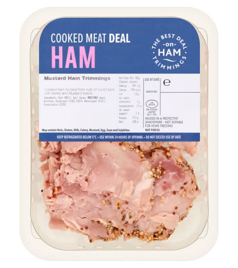 Iceland Cooked Meat Deal Mustard Ham Trimmings (275g)