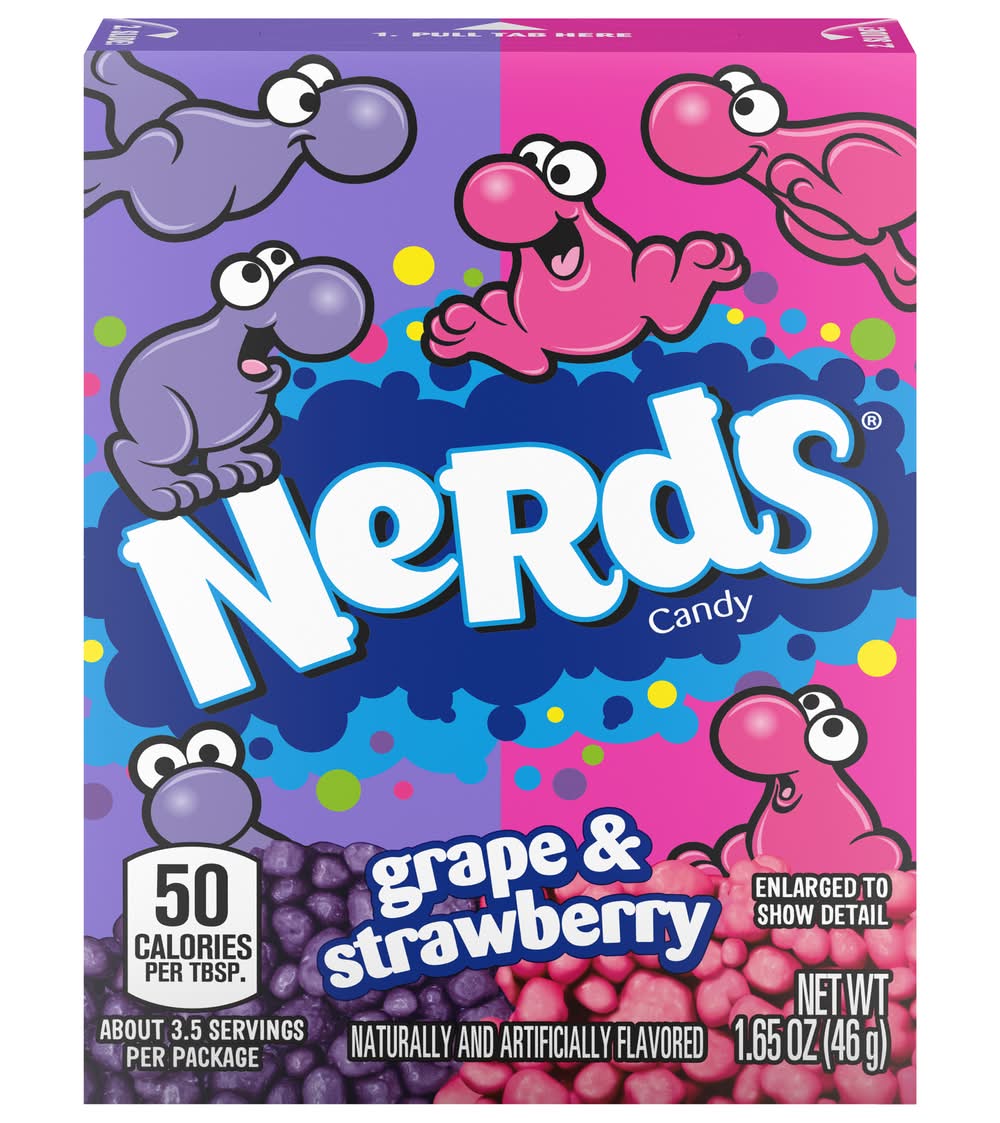 Nerds Candy, Grape & Strawberry (46g)