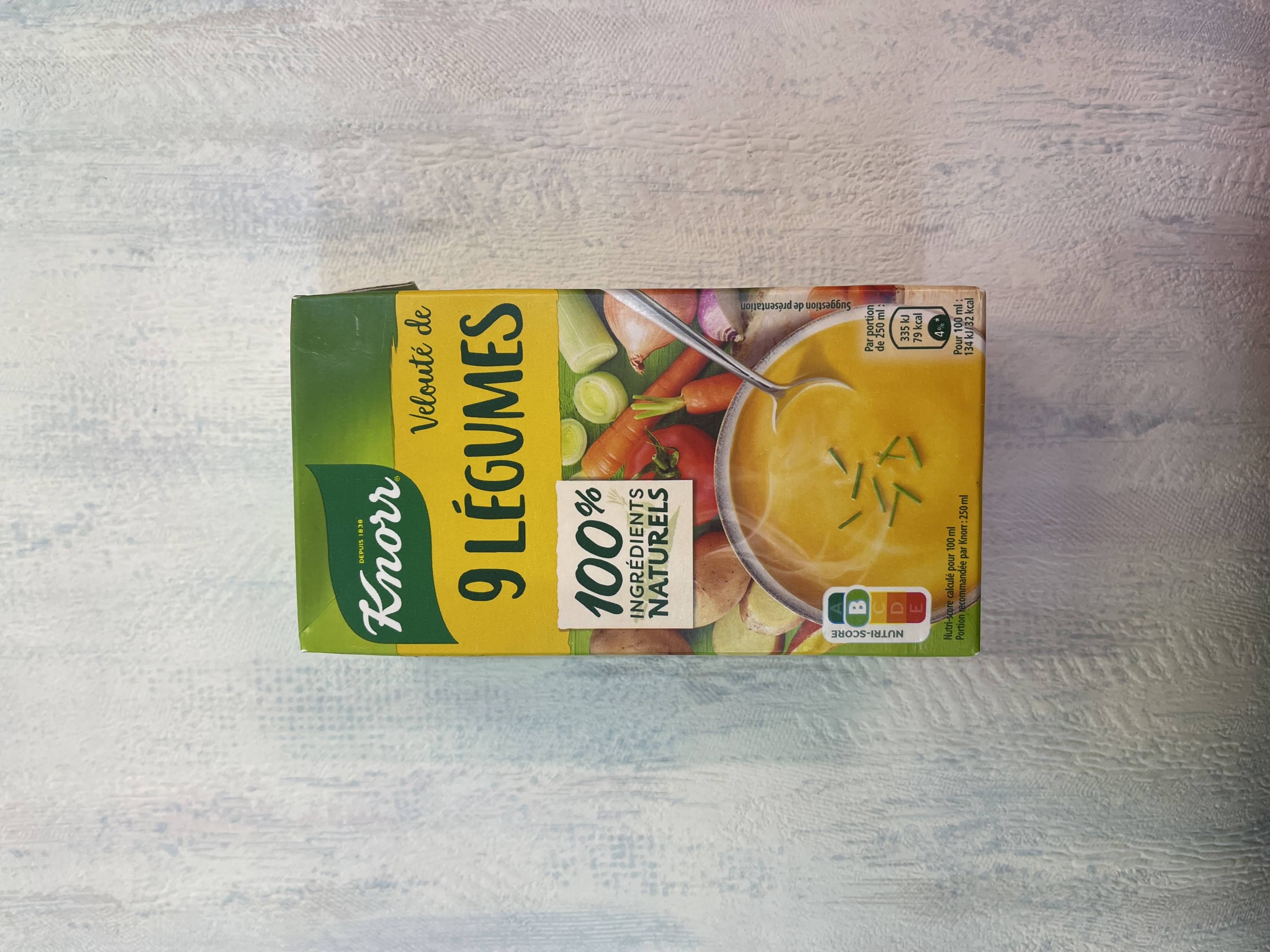 Velouté de 9 légumes 0.5 l