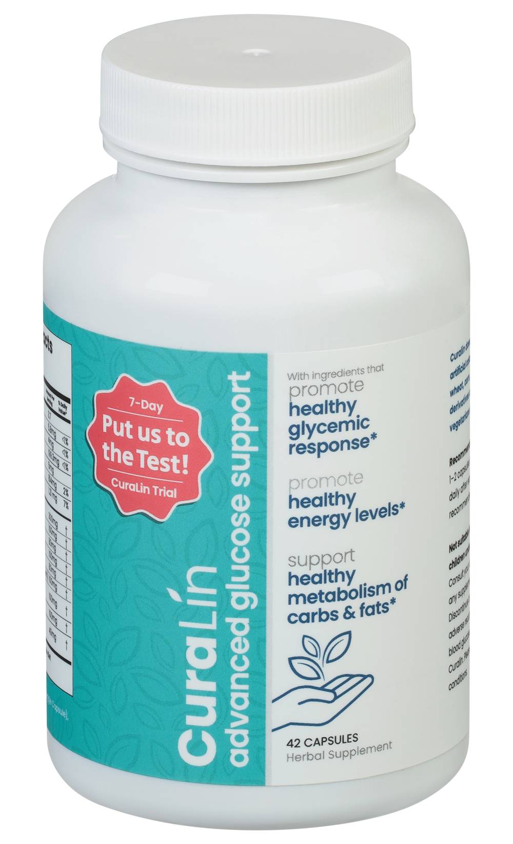 CuraLin Advanced Glucose Support Capsules (42 ct)